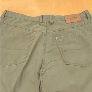 Fade Out; New Man light cotton jeans: very clean